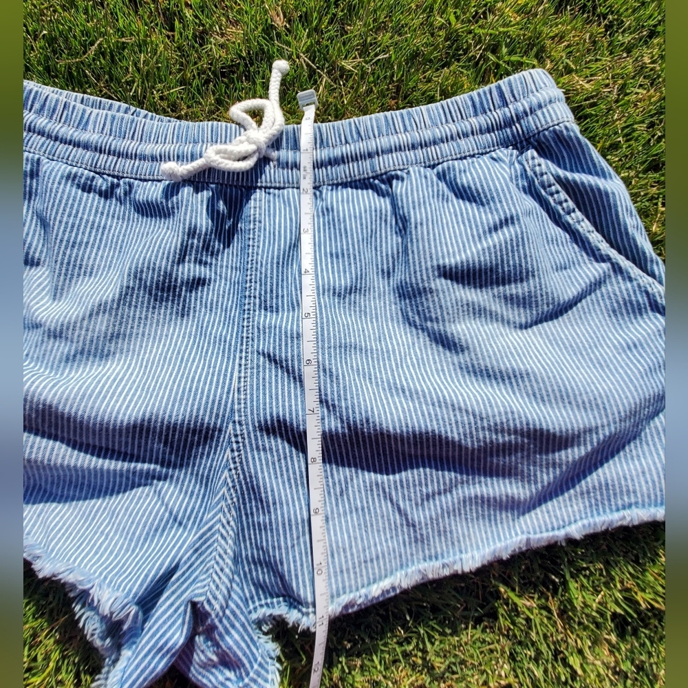 Aerie loose linen casual shorts size Large - Picture 5 of 8